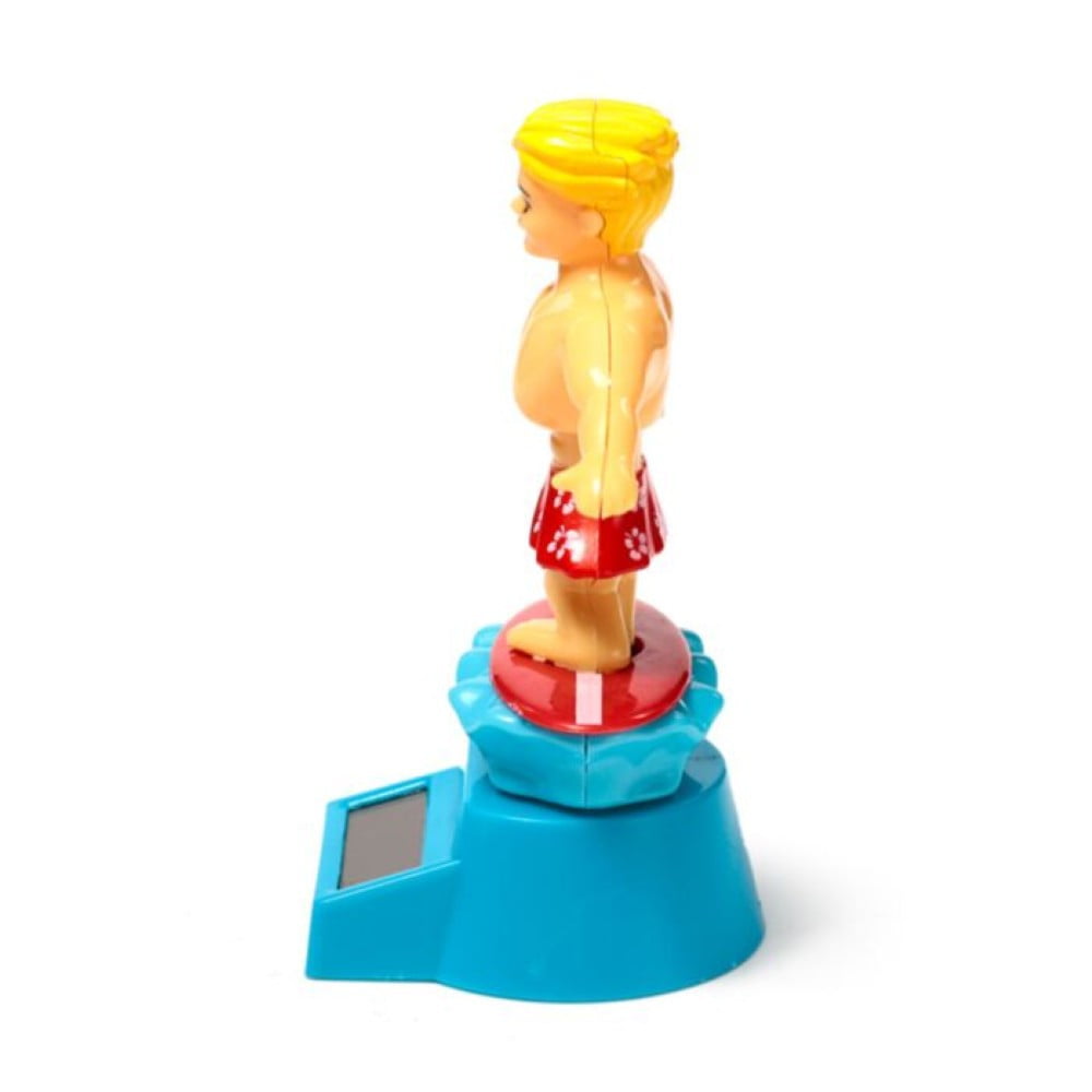 Figurine solaire Surfeur