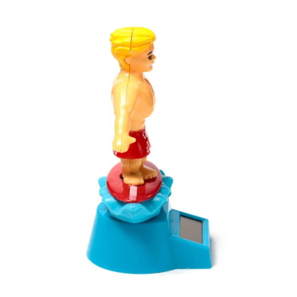 Figurine solaire Surfeur