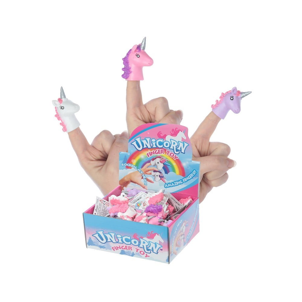 Finger toy Licorne blanc