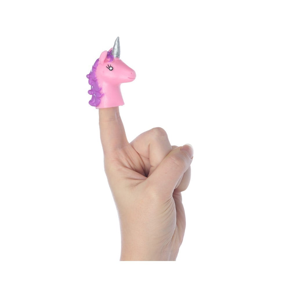 Finger toy Licorne rose