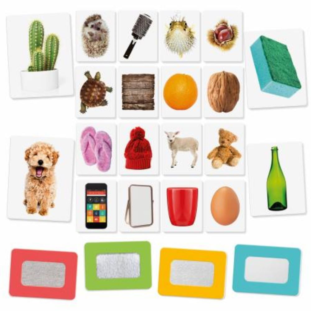 Flashcards Tactile Montessori âge 1 à 4 ans
