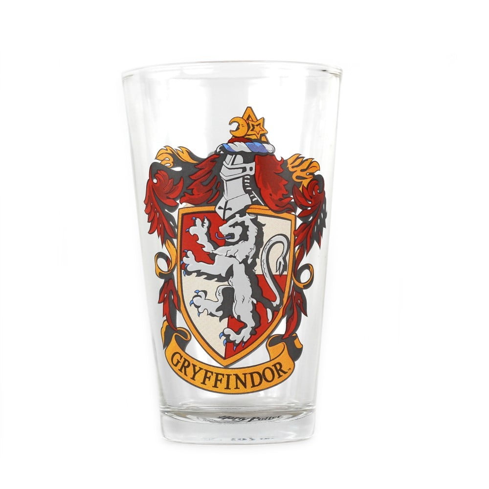 Grand Verre Harry Potter Gryffindor Crest