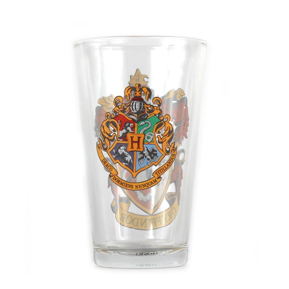 Grand Verre Harry Potter Gryffindor Crest