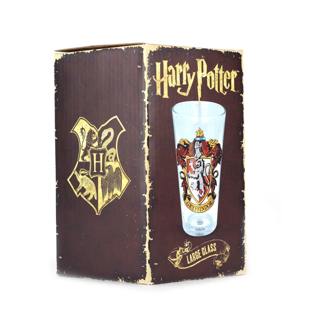 Grand Verre Harry Potter Gryffindor Crest