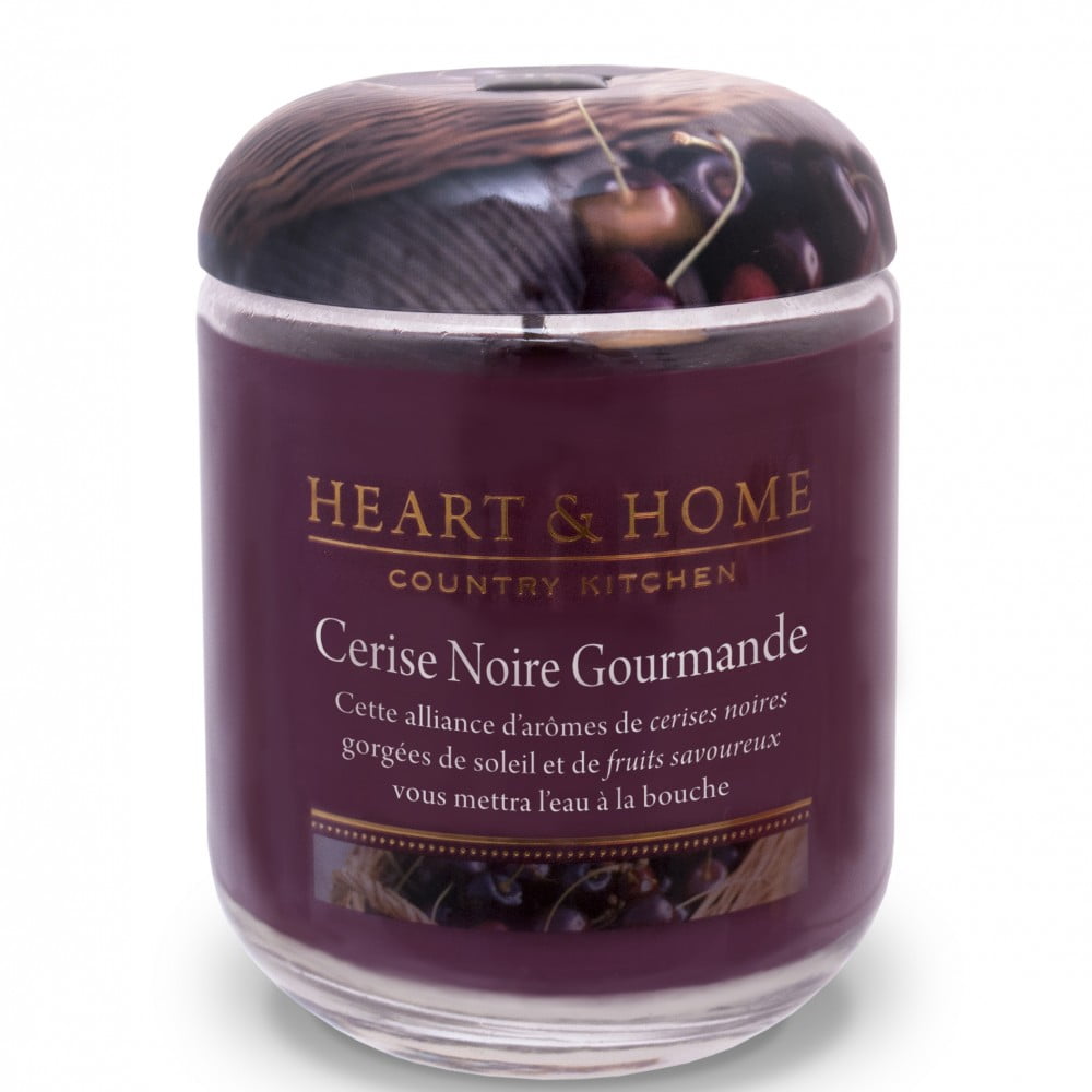 Grande jarre cerise noire gourmande