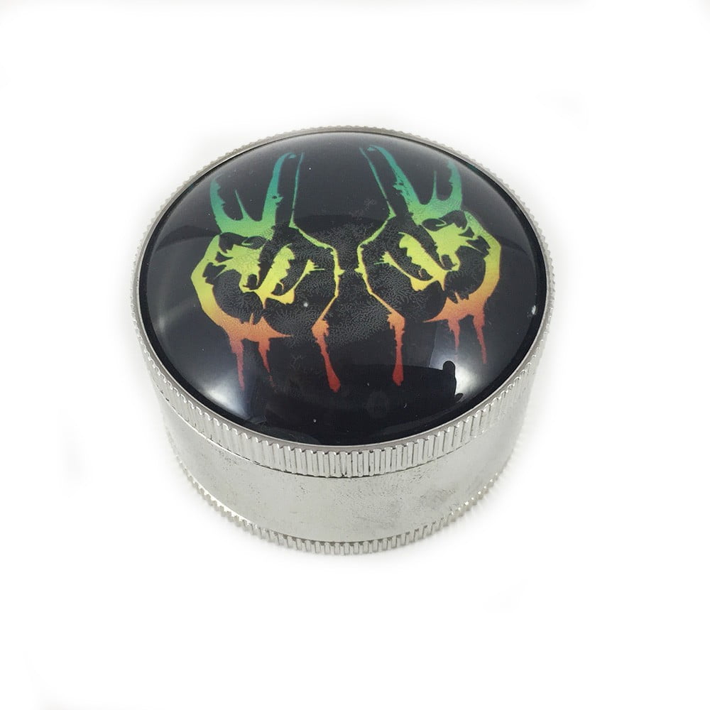 Grinder métal Rasta Double V