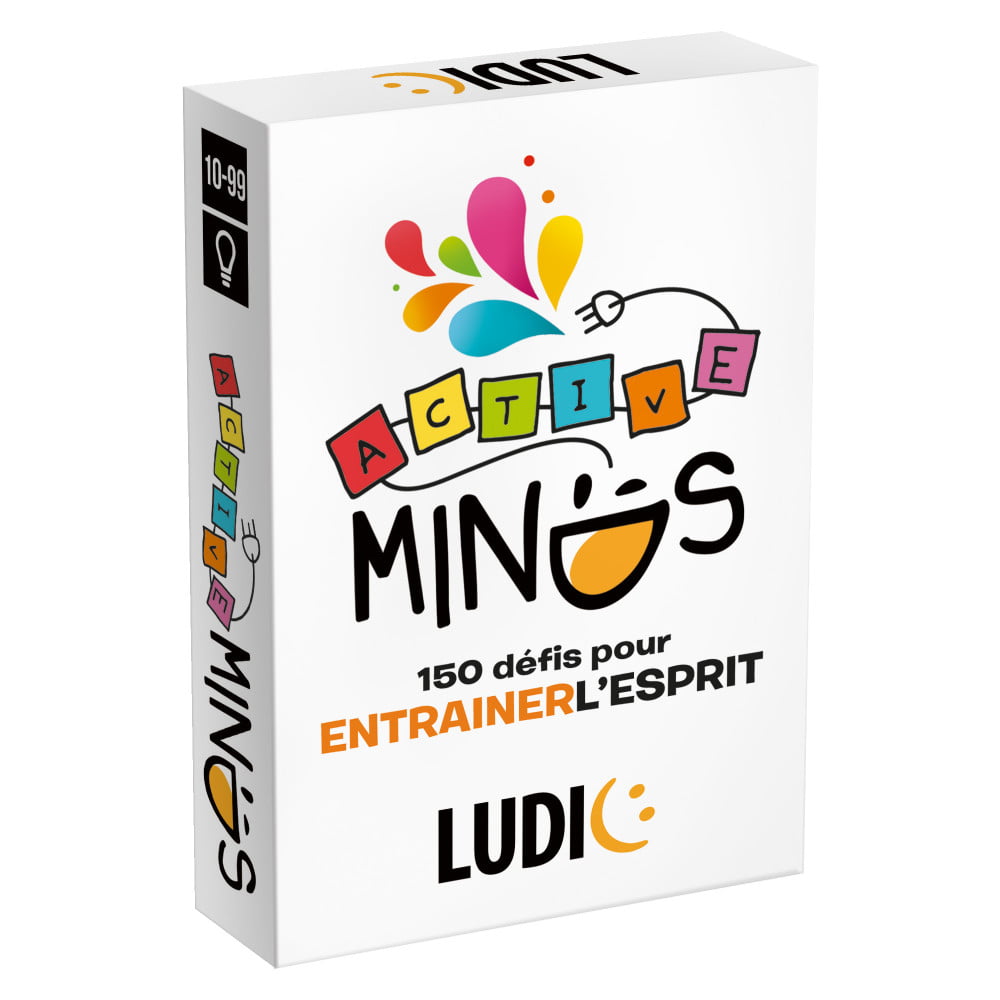 HEADU Brain Cards Active Minds 10 à 99 ans : 150 défis pour stimuler votre cerveau