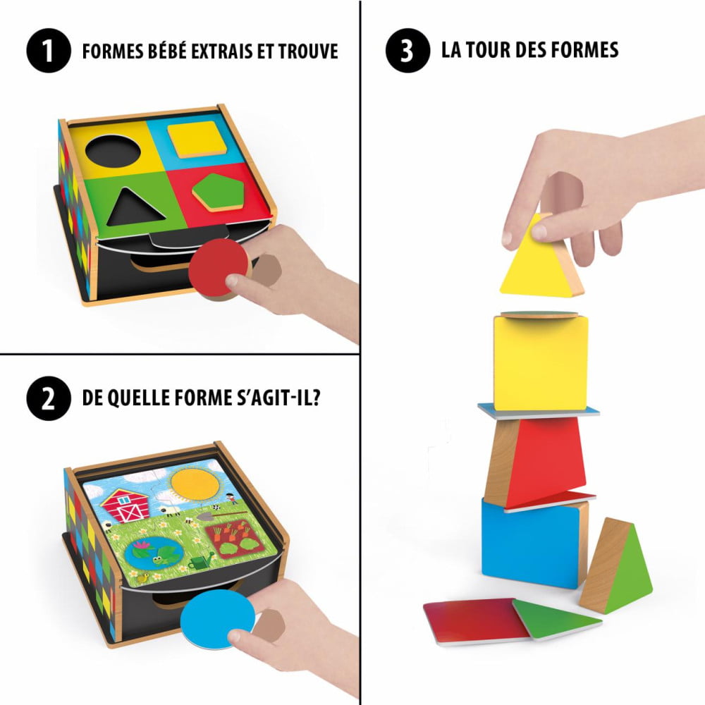 Headu Etabli sensoriel Montessori âge 2 à 4 ans