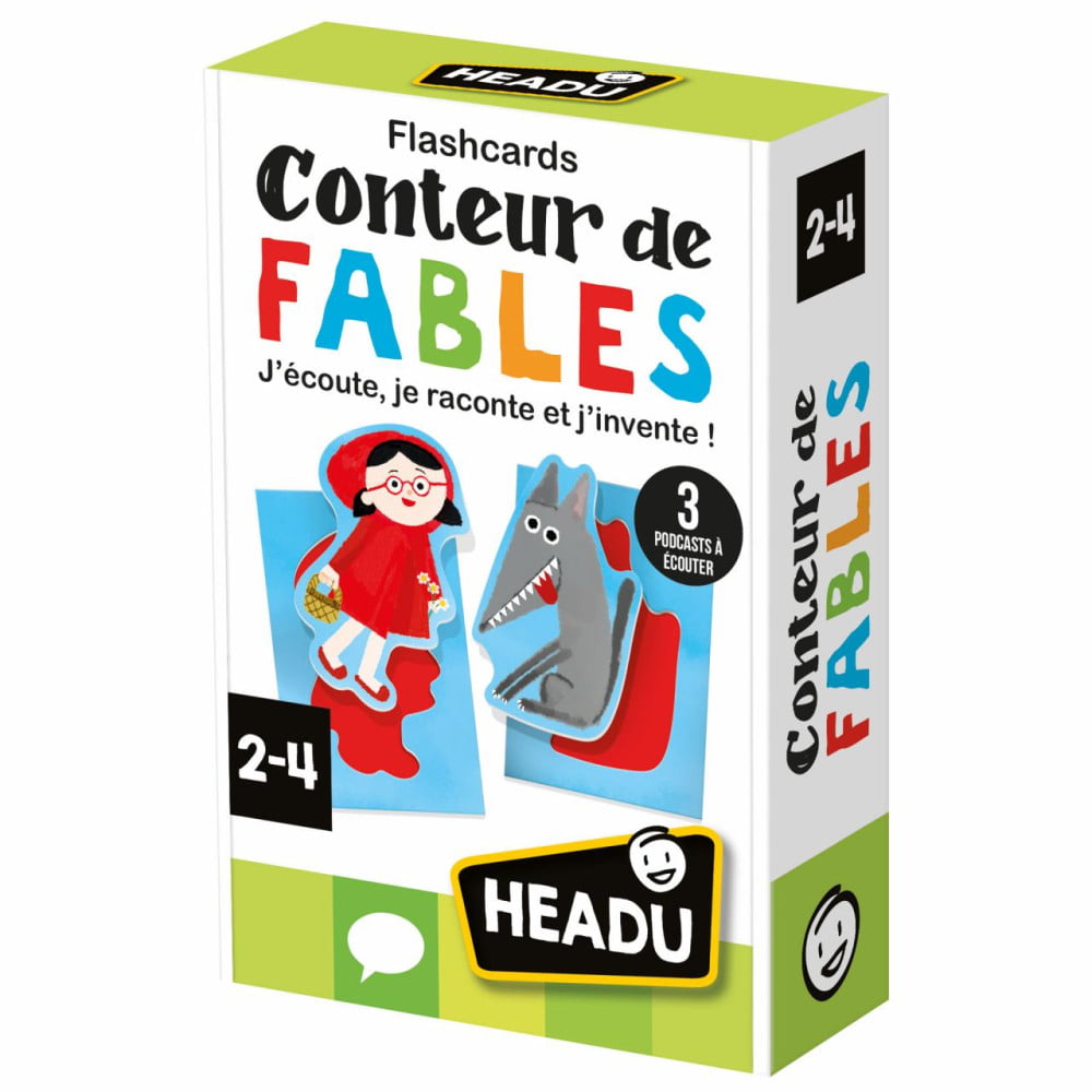 Headu Flashcards Baby Conteur de Fables âge 2 à 4 ans