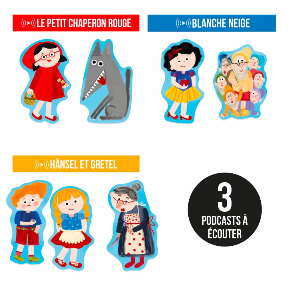 Headu Flashcards Baby Conteur de Fables âge 2 à 4 ans