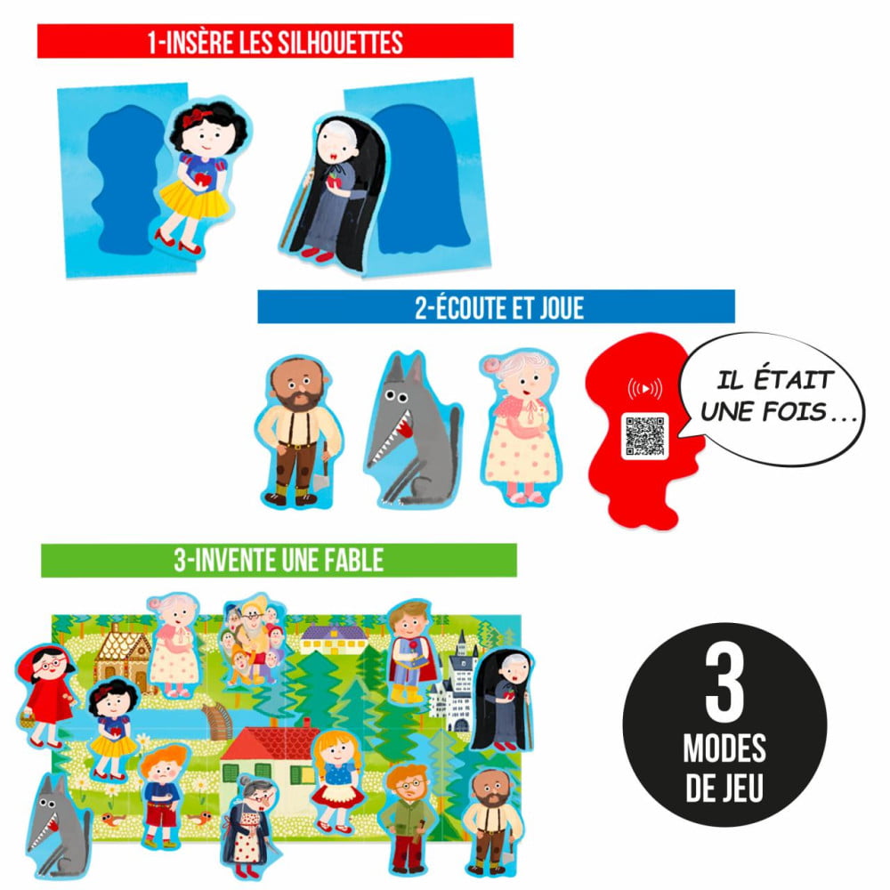 Headu Flashcards Baby Conteur de Fables âge 2 à 4 ans