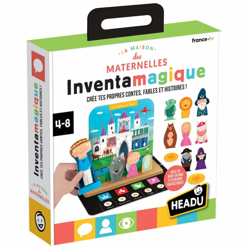 Headu jeu Inventamagique  âge 4 à 8 ans Maison des maternelles