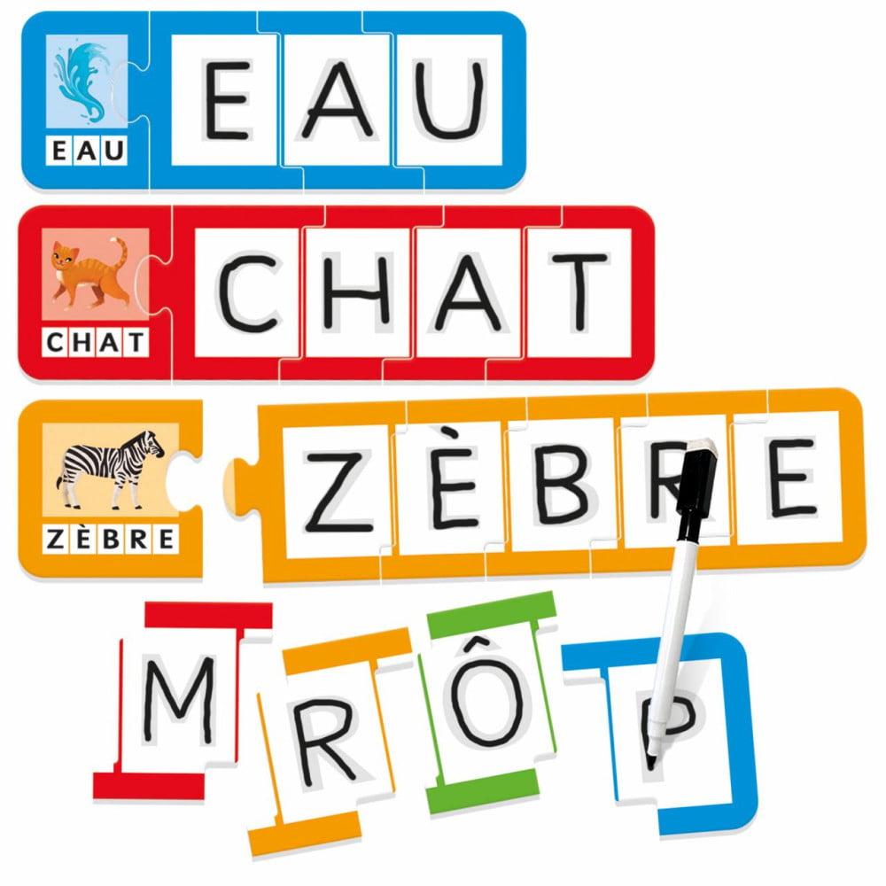 Headu jeu Lettres en fête Maison des Maternelles 3-6 ans