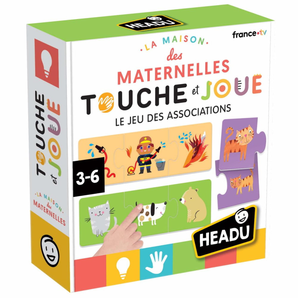 Headu Le jeu des associations âge 3 à 6 ans Maison des Maternelles 