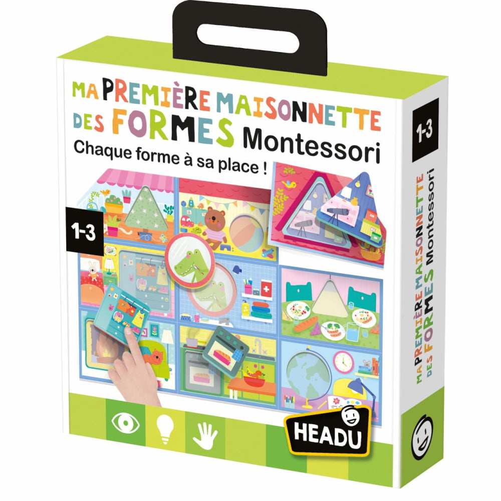 Headu Ma première Maison des Formes Montessori âge 1 à 3 ans