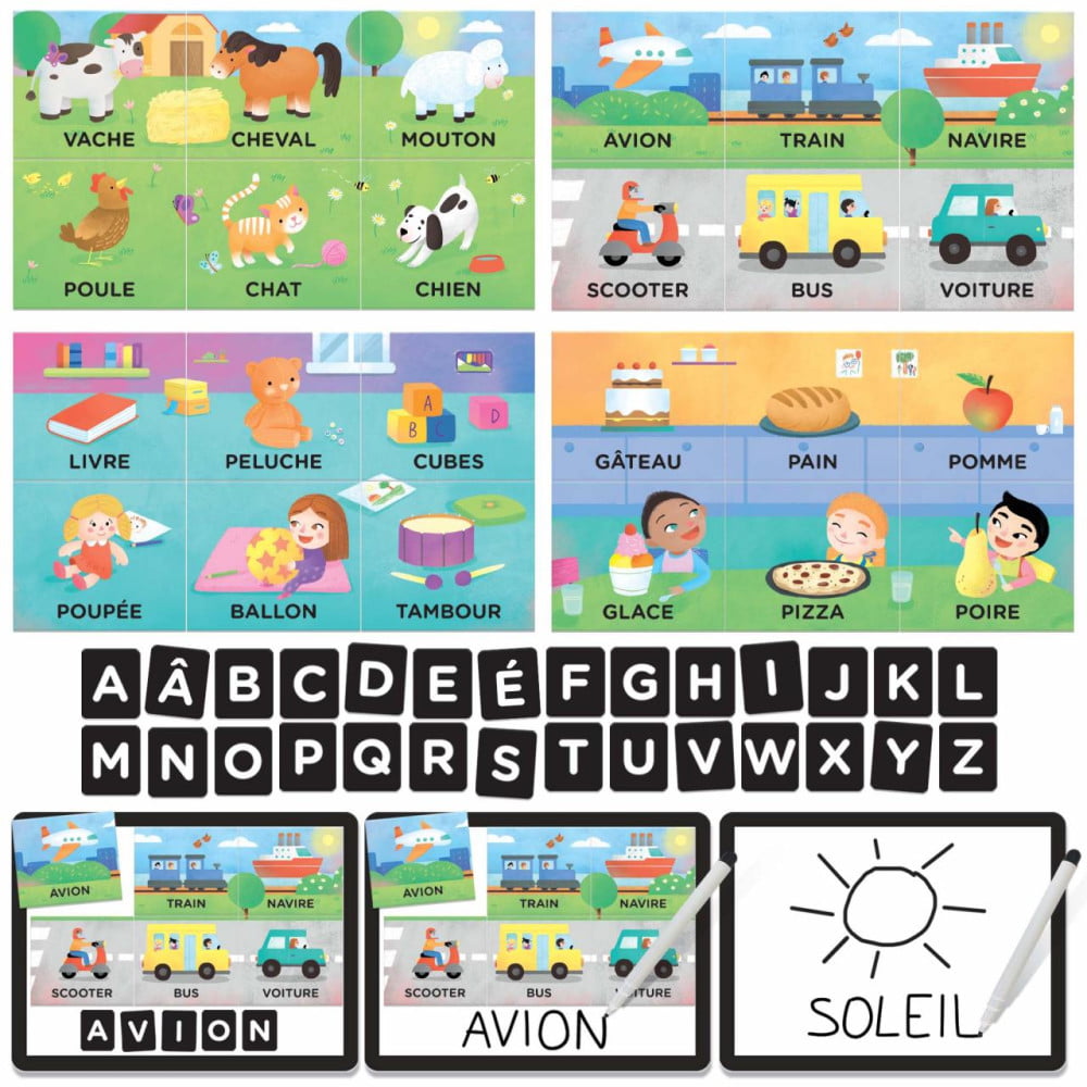 Headu Magnetic Learning Je Lis et J'écris âge 3 à 6 ans