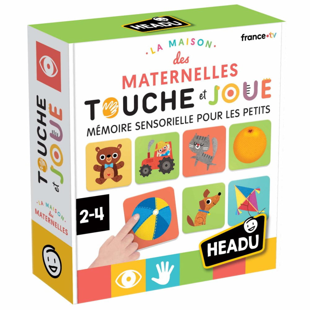 Headu Mémoire Sensorielle pour les Petits âge 2 à 4 ans Maison des Maternelles