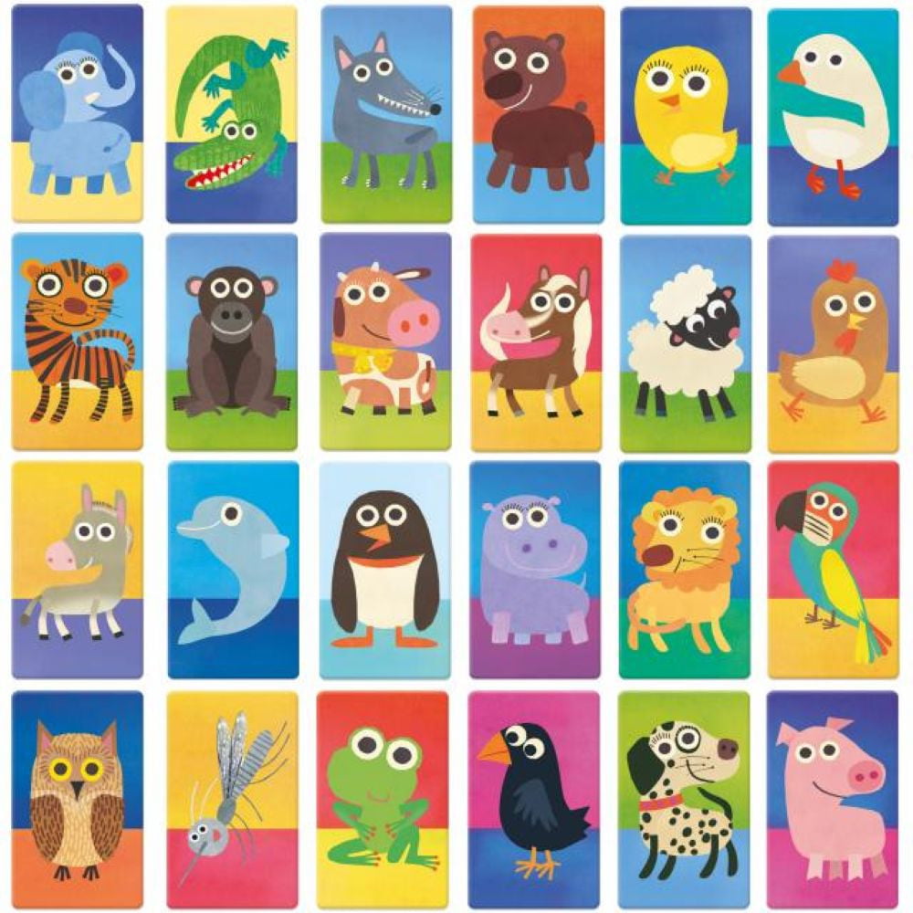 Headu Maxi Flashcards Animal Sounds Montessori âge 1 à 4 ans