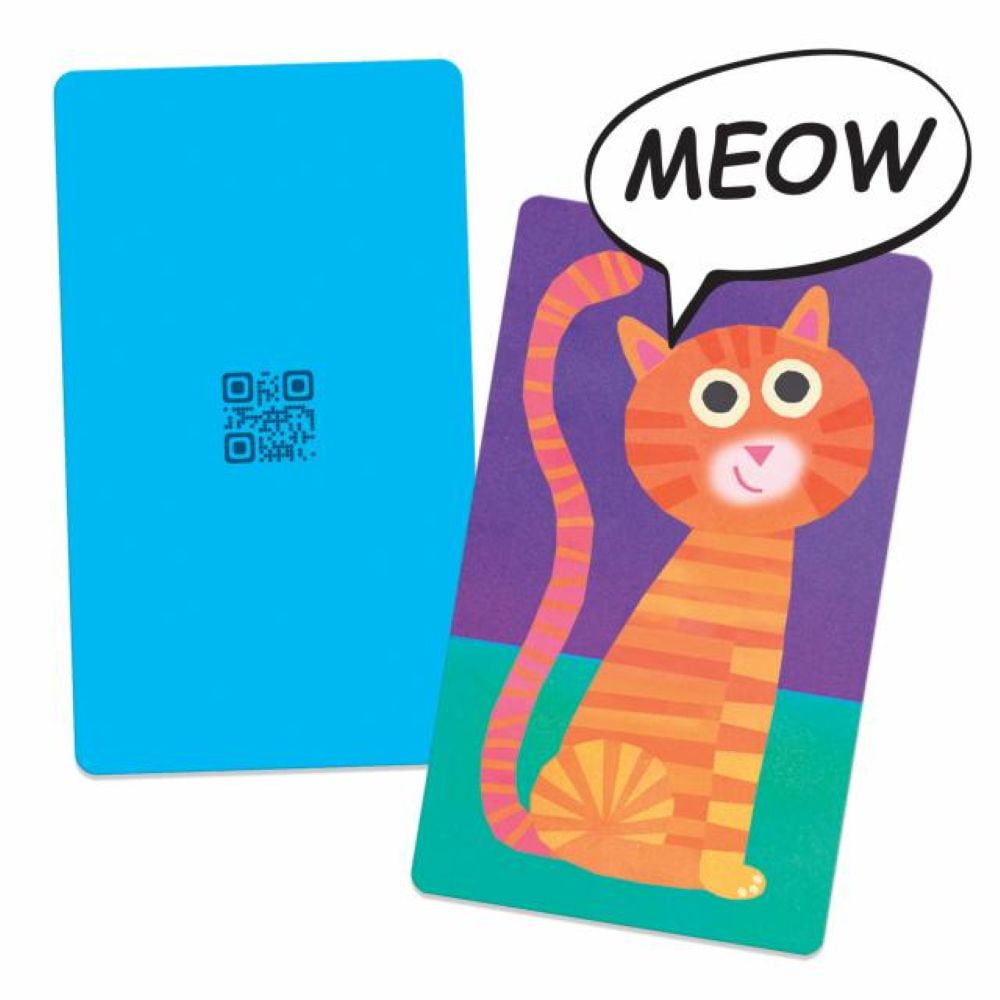 Headu Maxi Flashcards Animal Sounds Montessori âge 1 à 4 ans