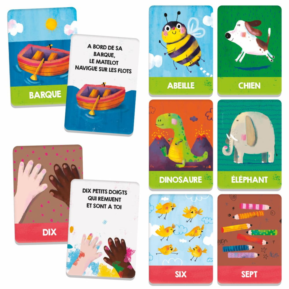 Headu Maxi Flashcards Premières Découvertes Montessori âge 1 à 4 ans