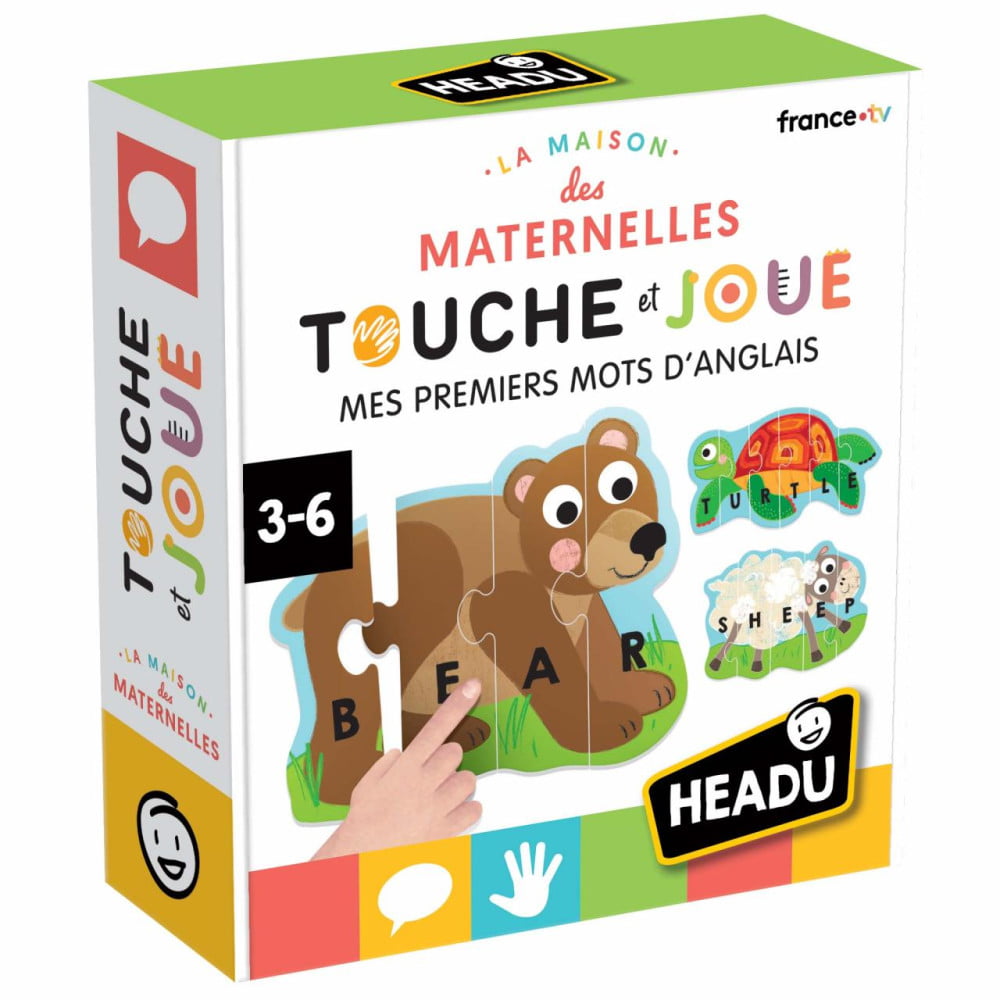 Headu Mes 1ers mots d'Anglais âge 3 à 6 ans Maison des maternelles