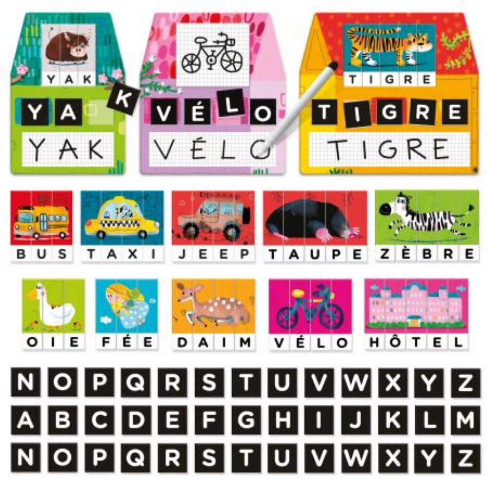 HEADU Mon Labo d'écriture Montessori âge 3 à 6 ans