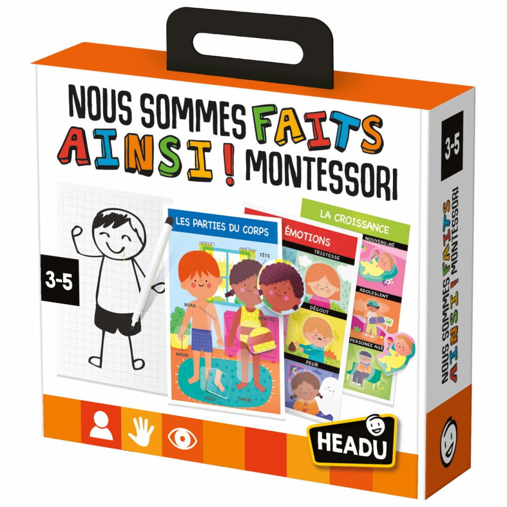 Headu Nous sommes ainsi faits âge 3 à 5 ans