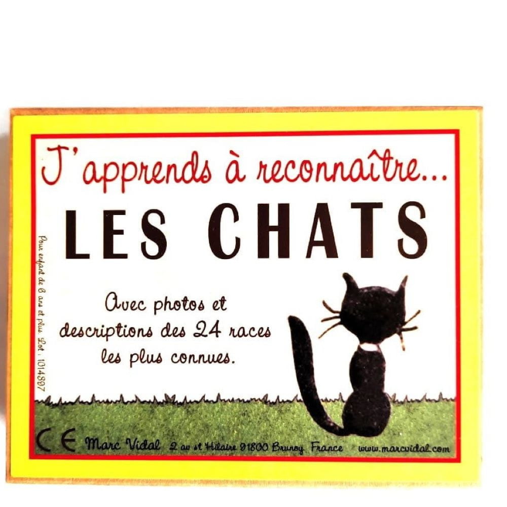 J'apprends à reconnaitre les chats