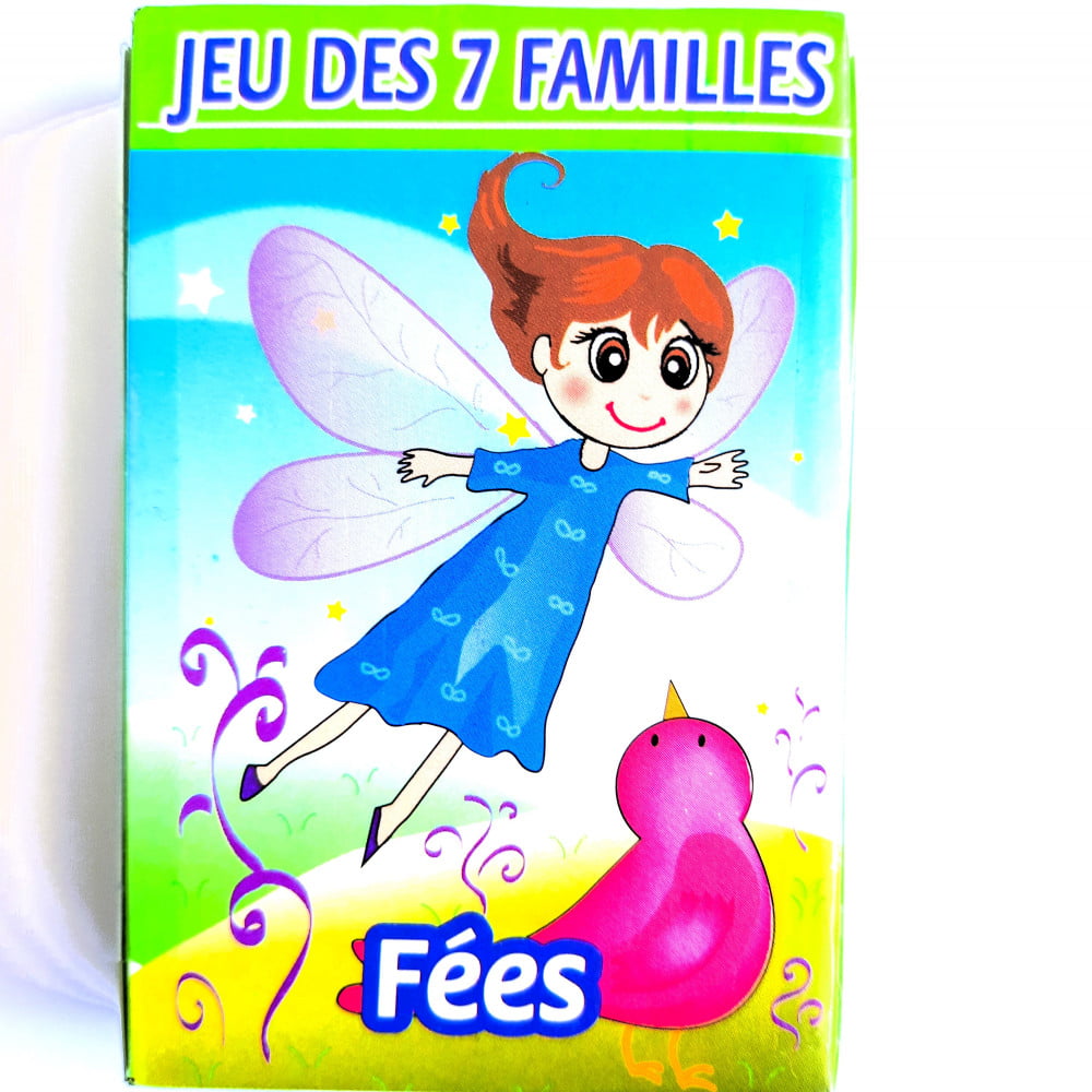 Jeu des 7 familles les Fées