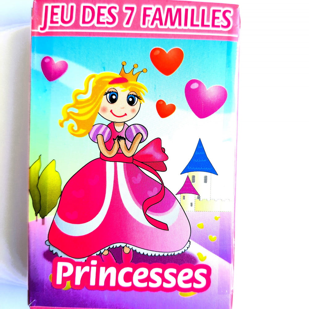 Jeu des 7 familles Les Princesses