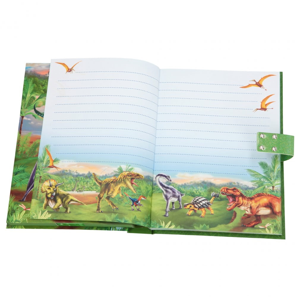 Journal intime à digicode Dino World
