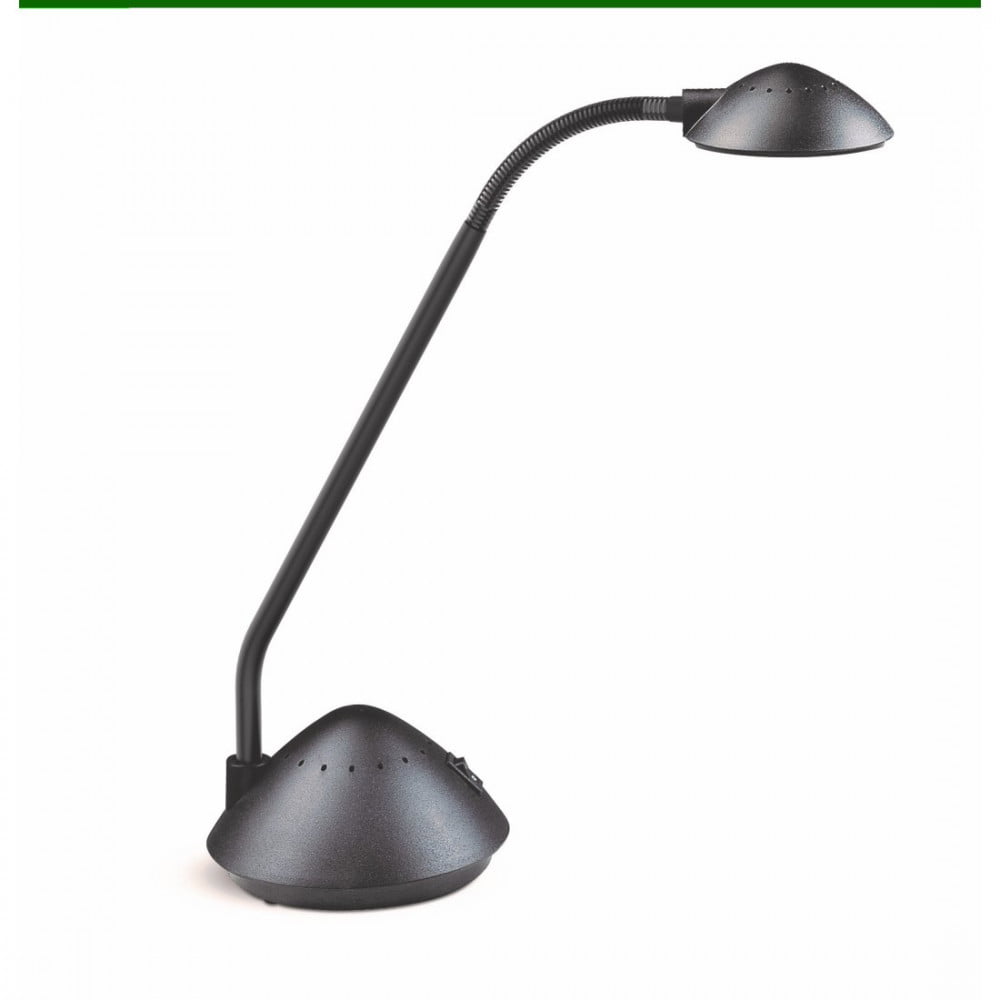Lampe de bureau LED noire