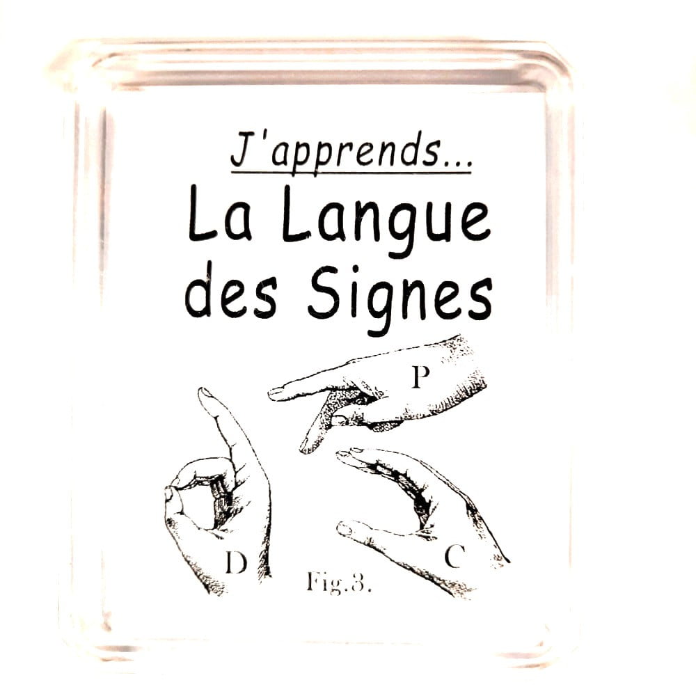 Le langage des signes