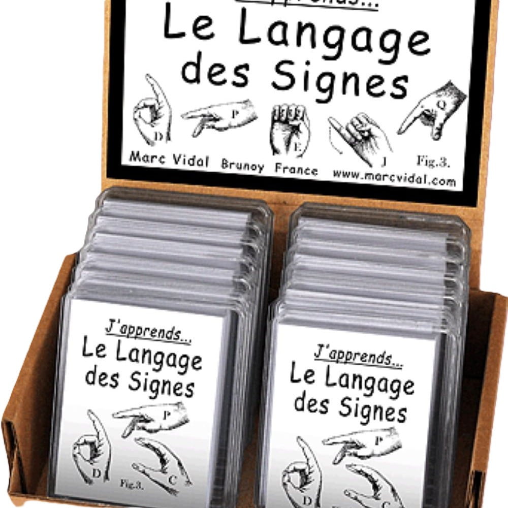 Le Langage des Signes – Jeu Éducatif Marc Vidal