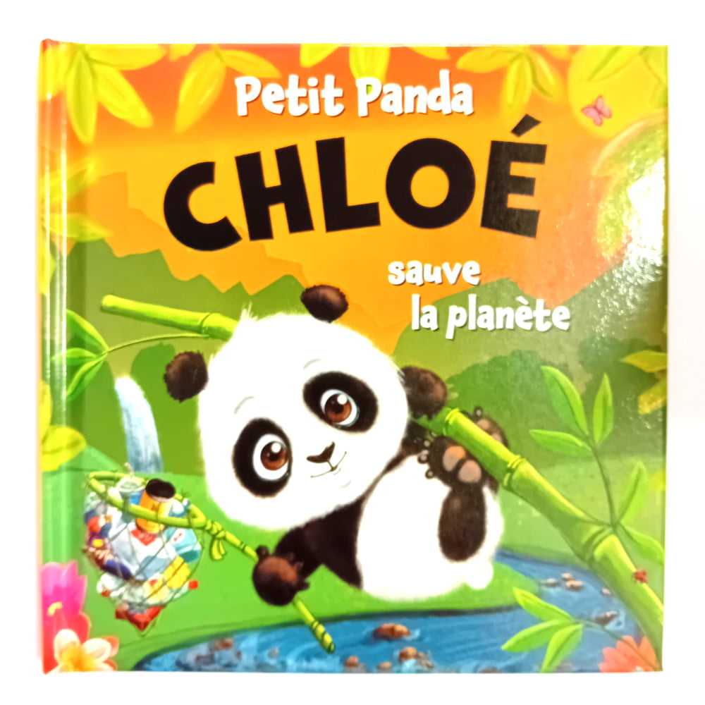 Livre Petit Panda personnalisé prénom Chloé