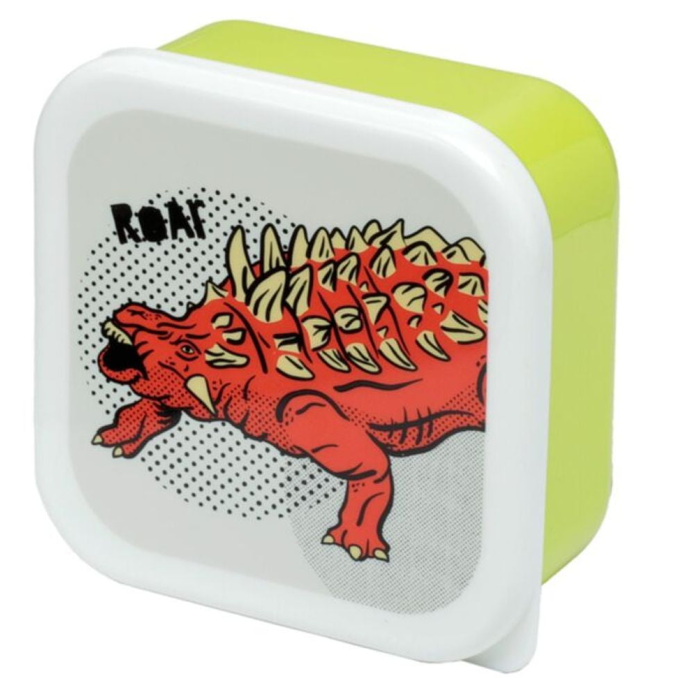 Lot de 3 boîtes repas Dinosaures