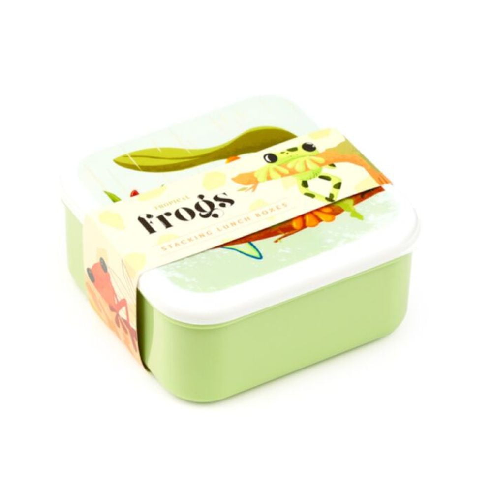 Lot de 3 boîtes repas Tropical Tree Frog – Grenouilles tropicales