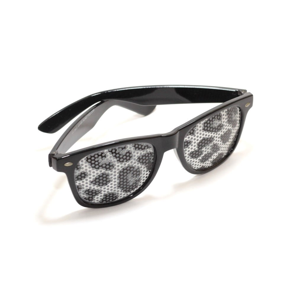 Lunettes de soleil humoristiques fauve