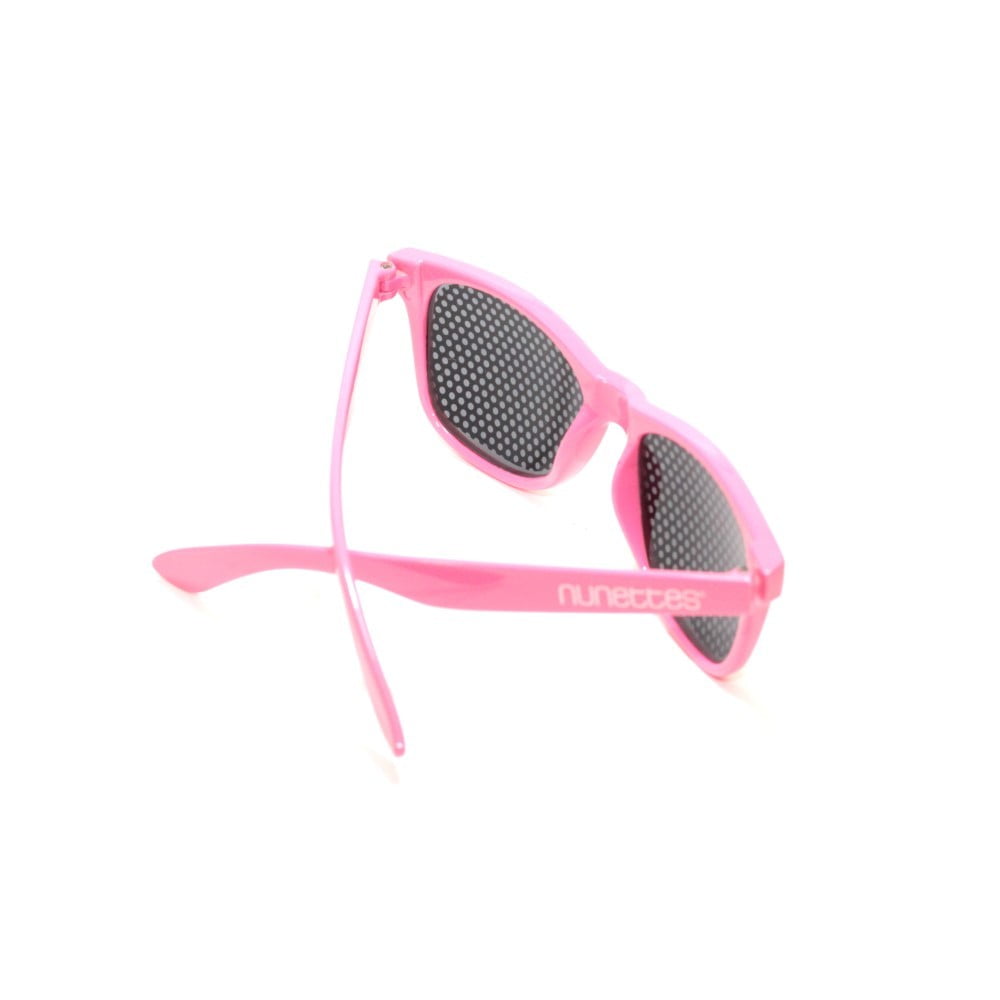 Lunettes de soleil humoristiques rose