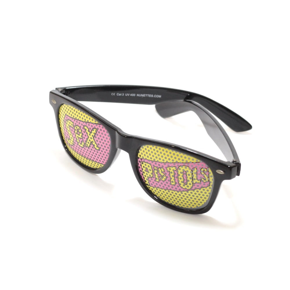 Lunettes de soleil humoristiques Sex Pistols