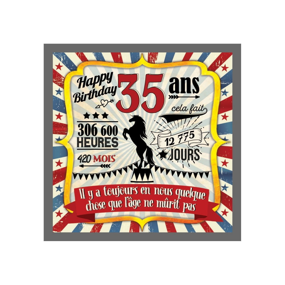 Magnet Anniversaire 35 ans