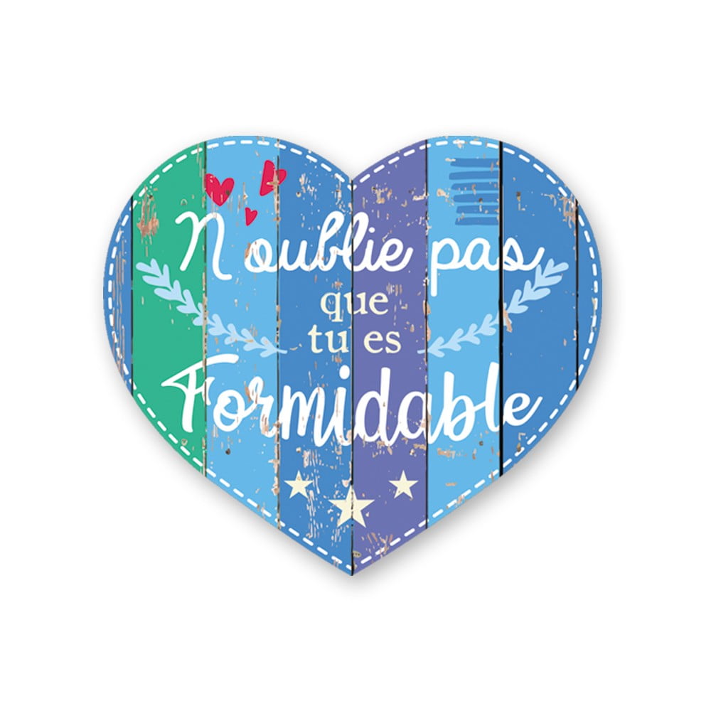 Magnet Chouchou coeur Tu es formidable