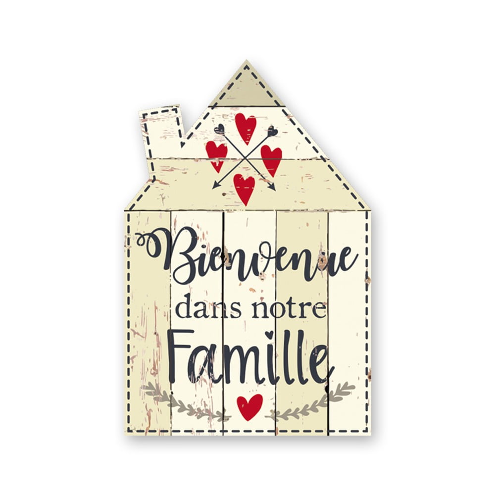 Magnet Chouchou maison Bienvenue