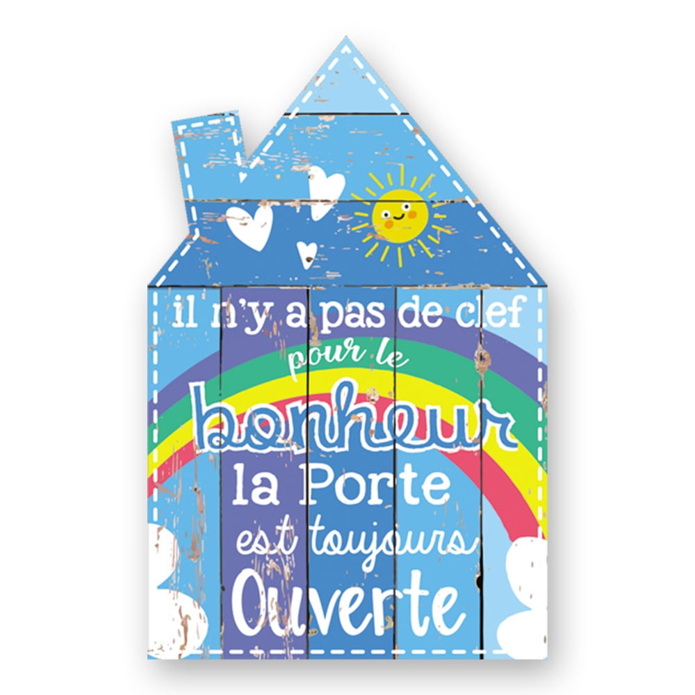 Magnet Chouchou maison Bonheur porte ouverte