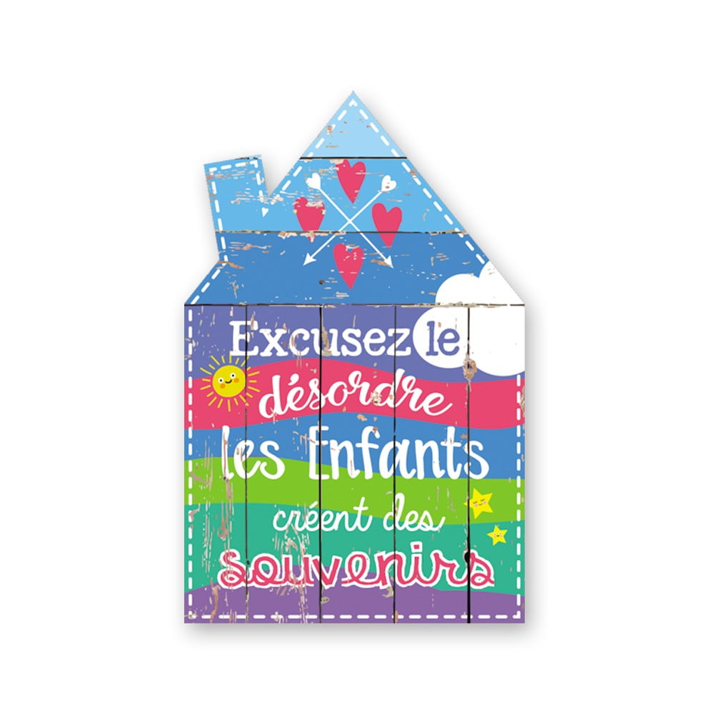 Magnet Chouchou maison Excusez le désordre