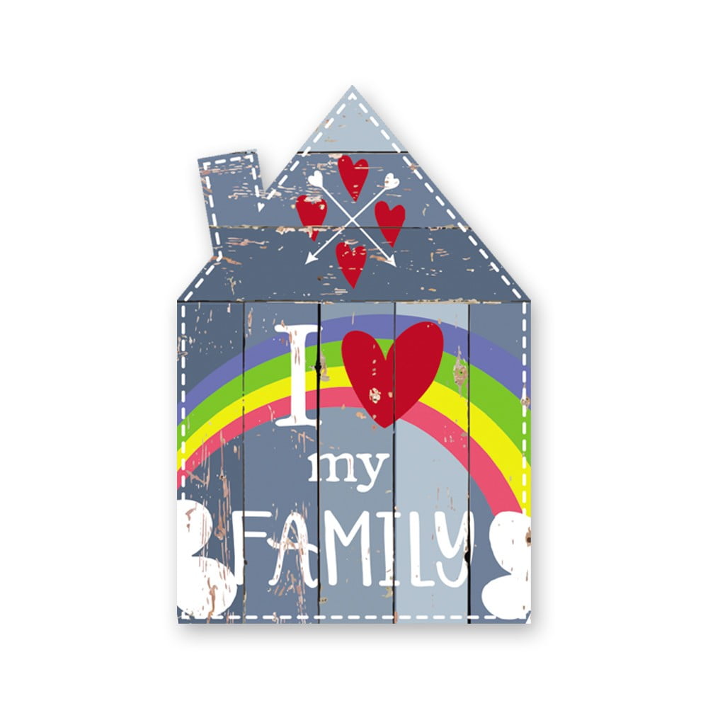 Magnet Chouchou maison I love my family