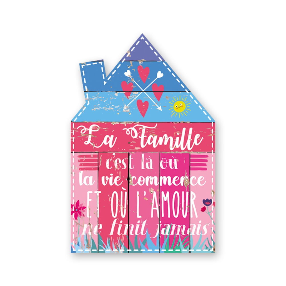 Magnet Chouchou maison La famille l'amour