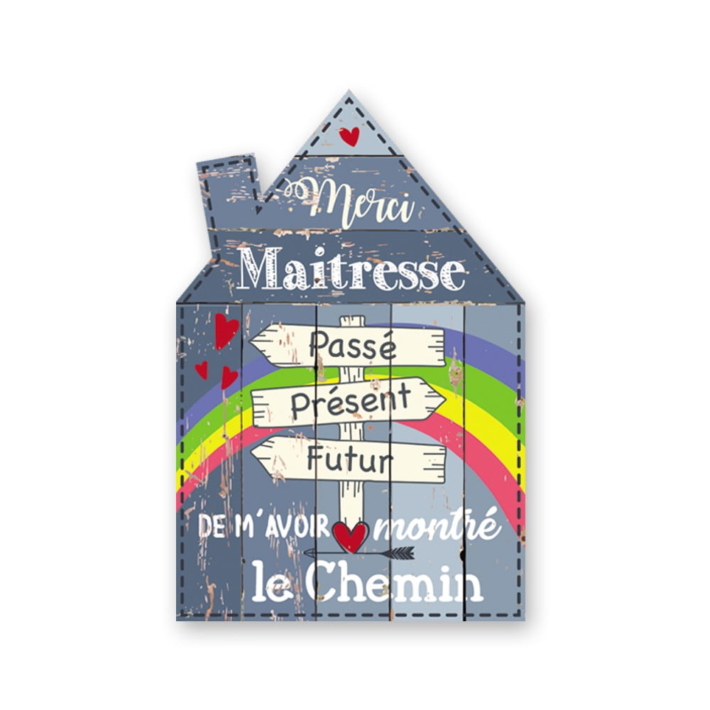 Magnet Chouchou maison Maîtresse le chemin