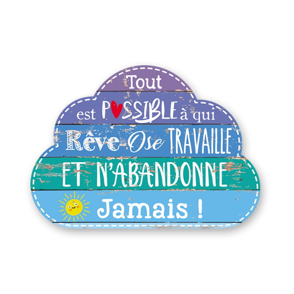 Magnet Chouchou nuage Rêve ose travaille