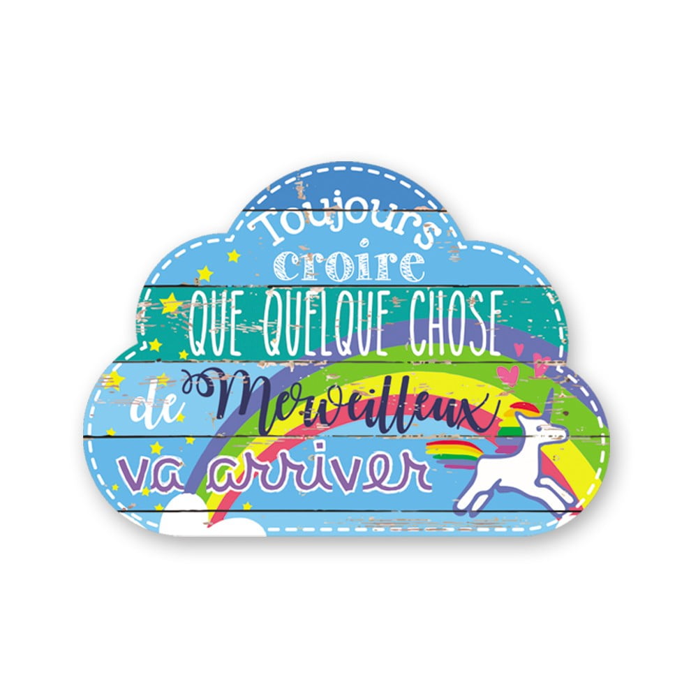 Magnet Chouchou nuage Toujours croire